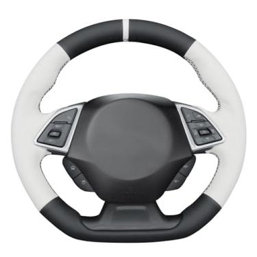 Imagem de MEWANT Capa protetora de volante de carro costurada à mão para Chevrolet Camaro 2017-2022 acessórios de volante