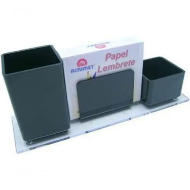 Imagem de Porta Lapis Clips E Lembrete E Papel Bco Acrimet 947 Preto