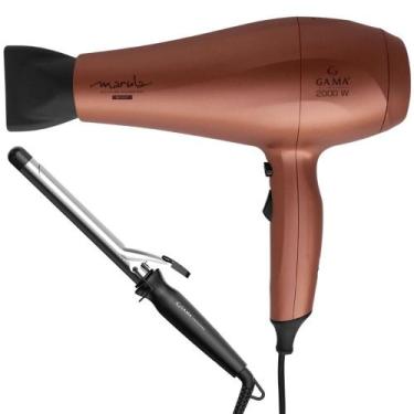 Imagem de Kit Secador de Marula e Modelador Salon Curl 25mm Bivolt - GA.MA Italy