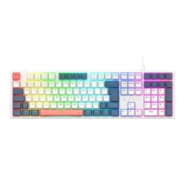 Imagem de Teclado Mecânico Gamer Redragon Trundle - ABNT2 - RGB Chroma - Switch Brown - K668WBO-RGB PT-Brown