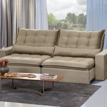 Imagem de Sofá Modular Ceará 5 Lugares 250cm Retrátil e Reclinável