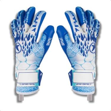 Imagem de Luva de goleiro Water control llI profissional Poker COR:AZUL TAM:10