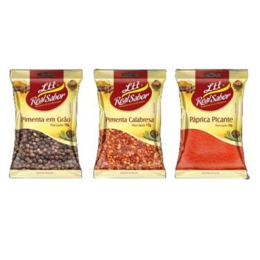 Imagem de kit de 50 Especiarias, condimentos e temperos Real sabor - NoBrand