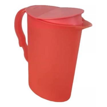 Imagem de Tupperware  Jarra Murano 2l Para Suco, Água, Refresco, Etc., Coral