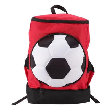 Imagem de Mochila de Futebol, Bolsa de Treinamento de Bolsas de Futebol Multifuncional de Tecido Oxford Com Compartimento de Sapatos (Tamanho do adulto (se encaixa no tamanho 7 da)