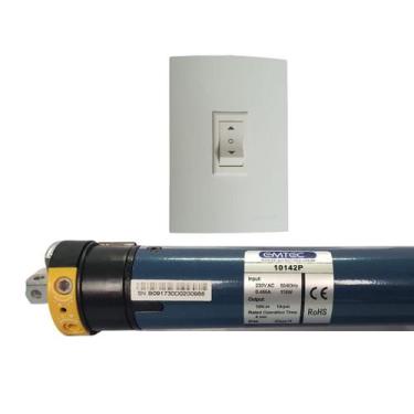 Imagem de Motor Tubular C/ Botoeira P/ Persiana/toldos 10n 23kg 220v - EMTECO