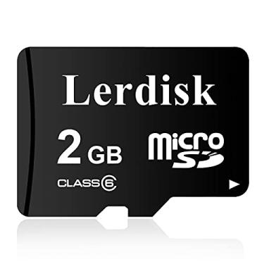 Imagem de Lerdisk Cartão micro SD de atacado de fábrica de 2 GB em massa MicroSD Classe 6 produzido por licença autorizada (2 GB Classe 6)