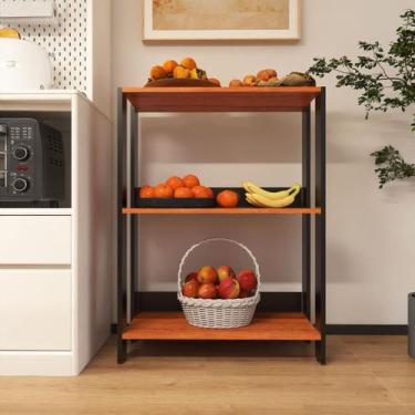 Imagem de Fruteira Organizadora E Decorativa Para Cozinha - Escolha Sua Cor - Mo