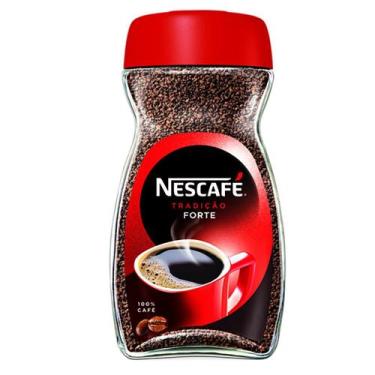 Imagem de Cafe Soluvel Granulado Forte Nescafe Tradicao Vidro 200g - Nescafé