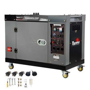 Imagem de Gerador de Energia á Diesel 7,0KVA Mono Bivolt com Partida Elétrica 251-074 Toyama-Bivolt