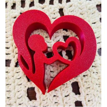 Imagem de Coração Amor de Mãe  Cartinha Amor de Mãe  Dia das Mães   Presente   L