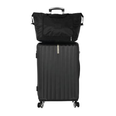 Imagem de Mala de Bordo com Sacola de Viagem Preto Polo King MF10475PK 2025
