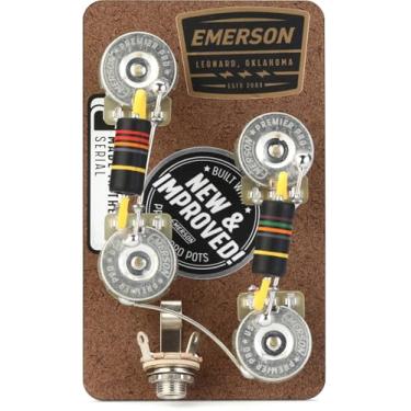 Imagem de Emerson Custom Kit pré-cabeado para guitarras Gibson Les Paul - Eixo longo