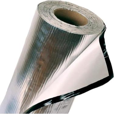 Imagem de Fatmat Pacote A Granel de Isolante Acústico Autoadesivo Sem Logotipo com Kit de Instalação - 100 Pés Quadrados X 50 Mil de Espessura