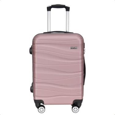 Imagem de Mala De Viagem Bordo 10kg Venture Wave Rígida Rodas 360° Rosa