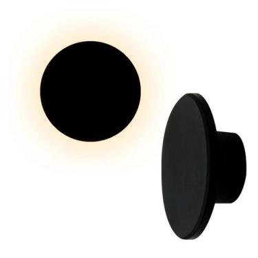 Imagem de Arandela de Efeito Eclipse Luz Indireta LED Integrado 12W Branco Quent