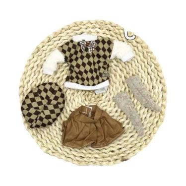 Imagem de Conjunto Completo de Boneca BJD 12 Polegadas - com Roupas, Olhos 3D, R