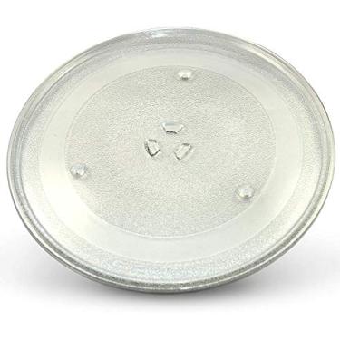 Imagem de Placa de substituição para micro-ondas de vidro de 12,5 polegadas First Choice Brands para GE, Samsung, Hotpoint e mais - 315 mm