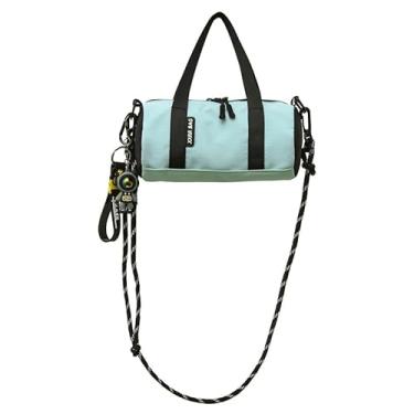 Imagem de Bolsa tiracolo multicolorida de montanha 2025 masculina e feminina bolsa de ombro único diária, Azul