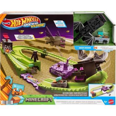 Imagem de Hot Wheels RacerVerse Minecraft Corra pro Fim JFP34 Mattel