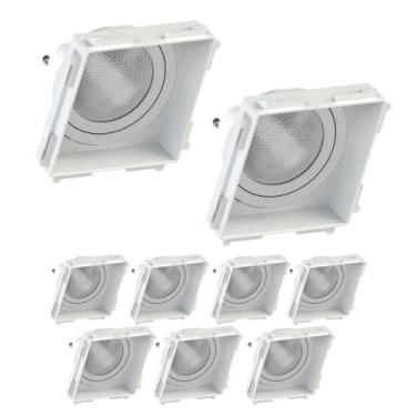 Imagem de 9 Spot Embutido Recuado no Frame PAR30 E27 - Save Energy