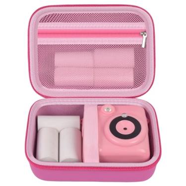 Imagem de casmilee Capa Para Câmera De Impressão Instantânea Infantil Dylanto/Esoxoffore/Vtech Kidizoom Printcam/Creator Cam/Goopow/Gktz/Funkam/Agoigo Câmeras Vídeo Digitais À Prova D'Água Crianças - Somente