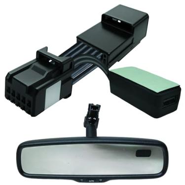 Imagem de SSXIE Adaptador De Energia Para Câmera Painel Toyota Camry Corolla, Lex Rx, Is Gx E Mais Modelos Selecionados, Tomada 10 Pinos, Fonte Usb Do Espelho Retrovisor, Plug-Play