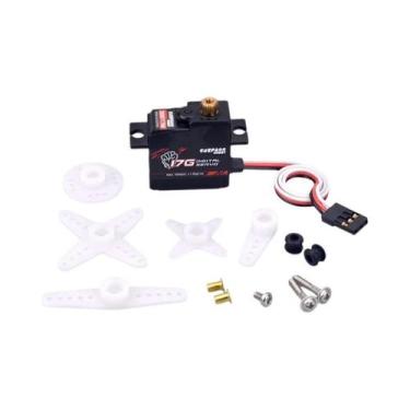 Imagem de Servo Digital De Engrenagem De Metal De Alto Torque 17g Para Avião RC 