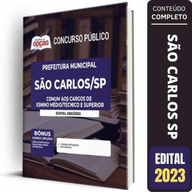 Imagem de Apostila São Carlos Sp - Comum Médio Técnico Superior - Apostilas Opçã