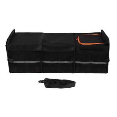 Imagem de Organizador de Tronco, Organizador de Carros de Vários Compartimentos Bolsa de Refrigerador à Prova de Vazamento para Atividades Ao Ar Livre Organização Doméstica