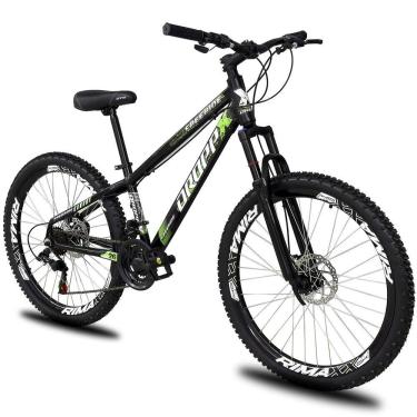 Imagem de Bicicleta aro 26 Dropp Freeride Alumínio 21 Vel Marchas Câmbios Shimano Freios a disco