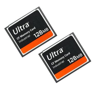 Imagem de LILIWELL Cartão CF de alta velocidade ultra 128 MB compacto Flash cartão de memória grau industrial para câmera DSLR (pacote com 2)
