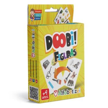 Imagem de Jogo Cartas Infantil Doobi Figuras Autismo Tdah Alfabetizei
