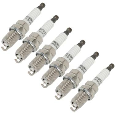 Imagem de SCITOO Conjunto de 6 velas de ignição de irídio de substituição para Toyota Camry, para Lexus RX300, para Mercedes-Benz C32, para Nissan Maxima, para Audi A4, Chrysler Sebring Eclipse Replace 3764