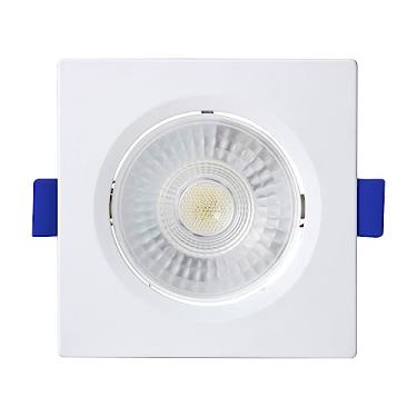 Imagem de Spot Slim LED Emb Quad PBT e PC Bivolt 6W 6.500K - Branco