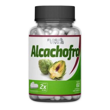 Imagem de 4 Alcachofra 60 Caps Natural 500mg (Total 240Caps) - FLORAVIVA