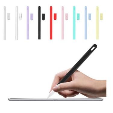 Imagem de Capa Case Para Caneta Apple Pencil 2º Geração Em Silicone (transparente)