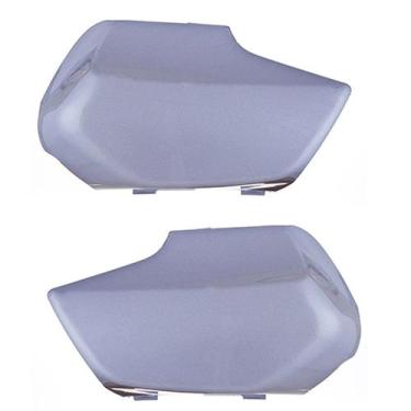 Imagem de Capa De Bengala Cromo Forte Moto Honda Biz 100 1998 À 2005, PRATA JAPP