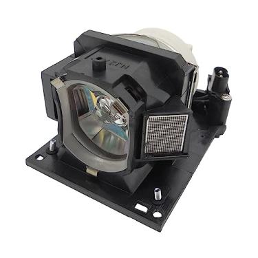 Imagem de Lâmpada de substituição para projetor CTLAMP DT01411 com invólucro compatível com Hitachi CP-A352WN CP-AW3003 CP-AW3019WNM CP-AW312WN CP-AX3503 CP-TW2503 CP-TW3003