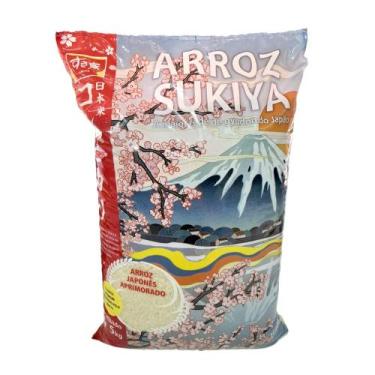 Imagem de Arroz Japonês Koshihikari Grão Curto Sukiya-mai 5kg