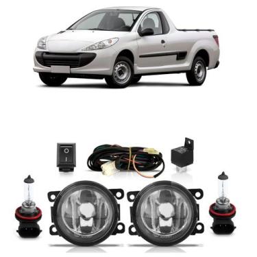 Imagem de Kit Par Farol Milha Auxiliar Par Lâmpada Halógena Hoggar 2010 2011 201