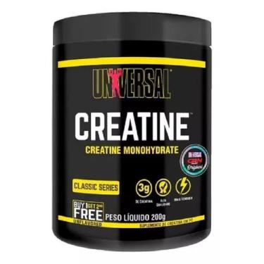 Imagem de Creatina Em Pó Universal Nutrition Pura Sem Sabor Pote 200G