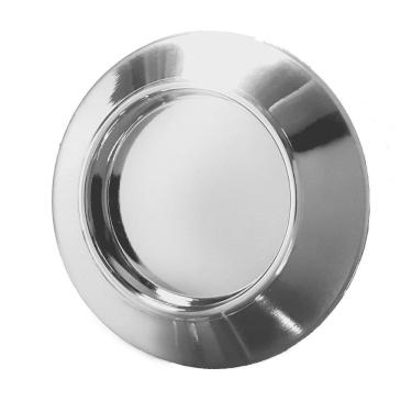 Imagem de Puxador Adesivo Slim Box Portas Armários Redondo Cromado