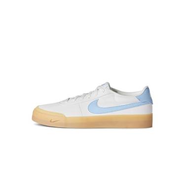 Imagem de Nike Tênis masculino Court Shot, Branco/Psychic Blue-gum Yellow, 44