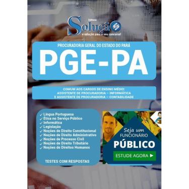 Imagem de Apostila Pge Pa - Assistente De Procuradoria - Informática