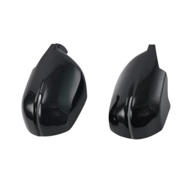 Imagem de TOTMOX Carcaça do espelho retrovisor, capa de espelho retrovisor lateral, capa de espelho retrovisor externo, compatível com Honda CRV CR-V 2017-2021 (fibra de carbono)