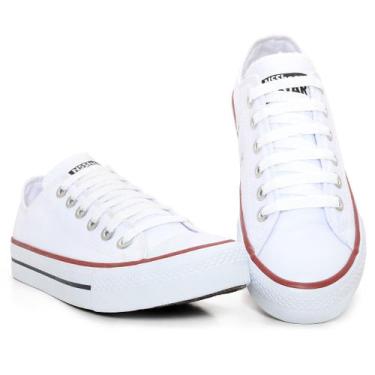 Imagem de Tênis StarNS Infantil Casual Escolar Criança Dia a Dia, 30, Branco