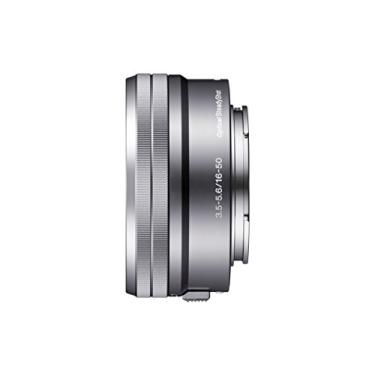 Imagem de Sony Lente zoom de energia SELP1650 16-50 mm (prata, embalagem em massa)