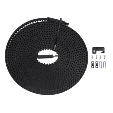 Imagem de Fabater Correia Tração Porta Garagem 306 Polegadas para Portas de Garagem de 10 Pés de Altura, Cinto de Abertura Porta Garagem, Cinto de Substituição para Chamberlain WD822K, WD922K,