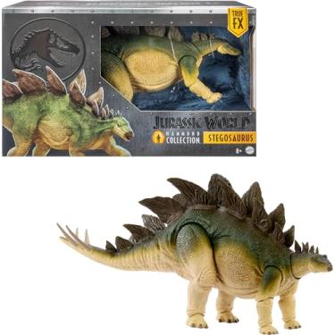 Imagem de Jurassic World Hammond Collection Dinossauro de Brinquedo Stegosaurus para crianças a partir de 8 anos